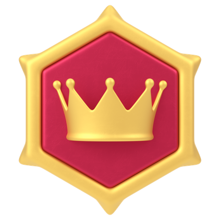 Insignia del rey  3D Icon