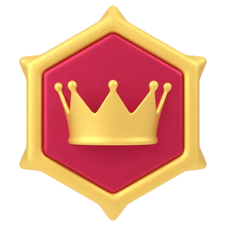 Insignia del rey  3D Icon