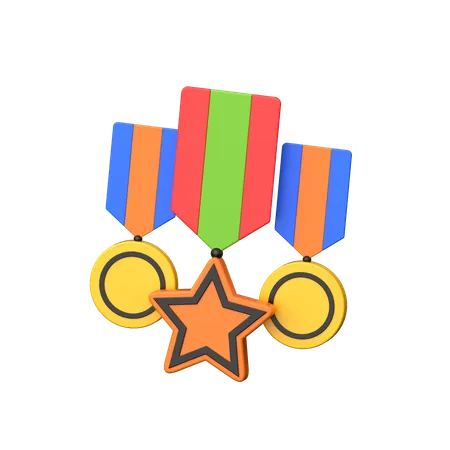 Insignias  3D Icon