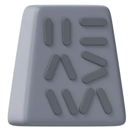 Inskripsi  3D Icon