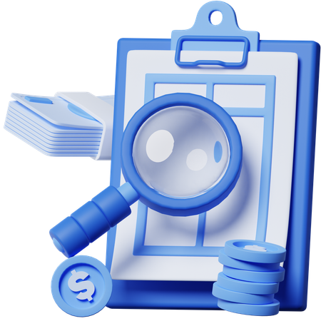 Inspection  3D Icon