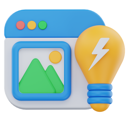 Inspiration  3D Icon