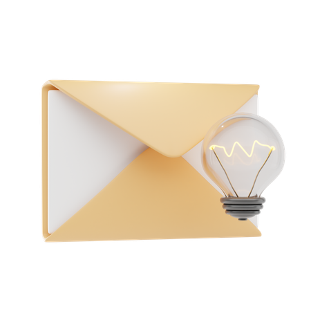 Inspirations-E-Mail  3D Icon