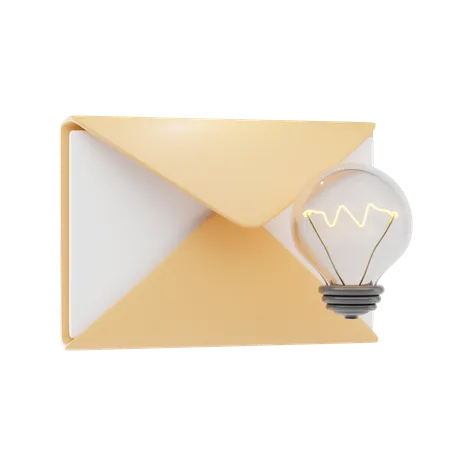 Inspirations-E-Mail  3D Icon