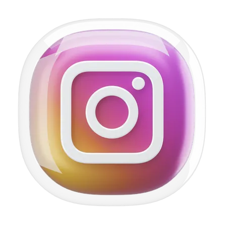 Instagram  3D Icon