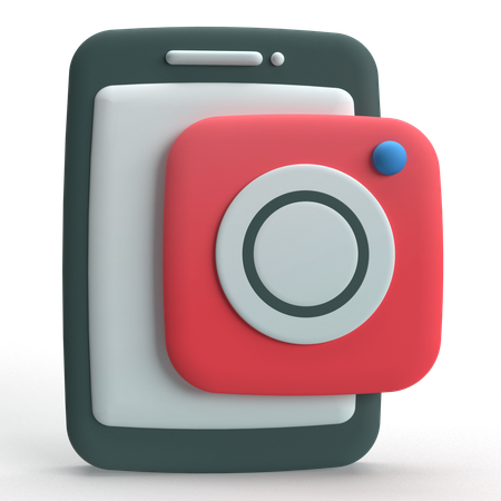 Instagram  3D Icon