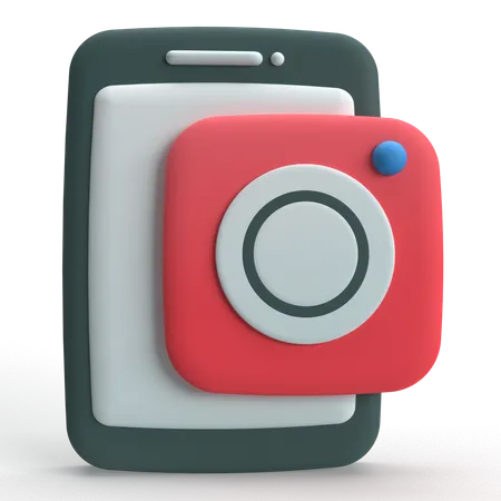 Instagram  3D Icon