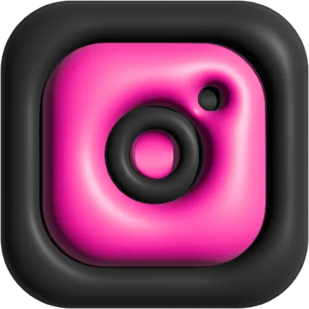 Instagram  3D Icon