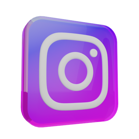 Instagram  3D Icon