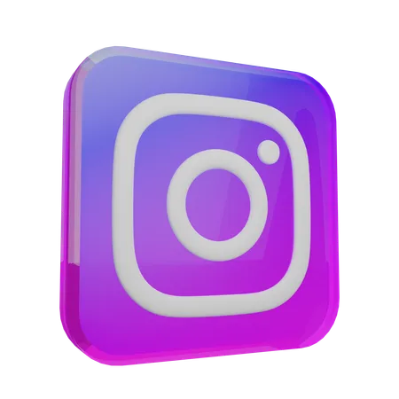 Instagram  3D Icon