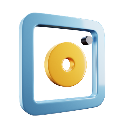 Instagram  3D Icon