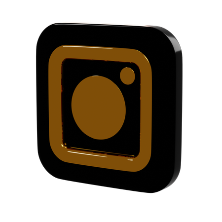 Instagram  3D Icon