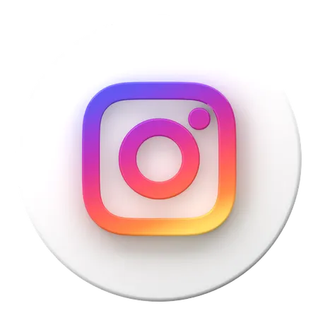 Instagram  3D Icon