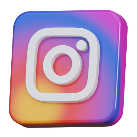 Instagram  3D Icon