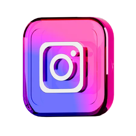 Instagram  3D Icon