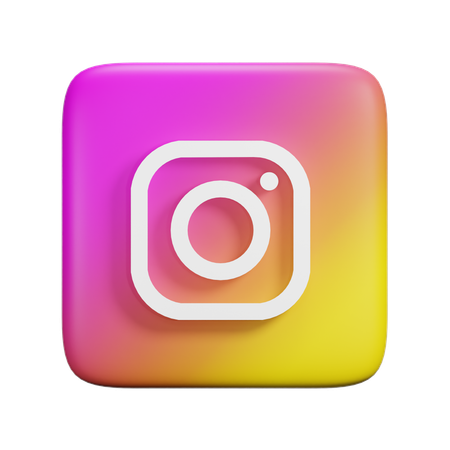 Instagram  3D Icon