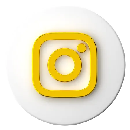 Instagram  3D Icon