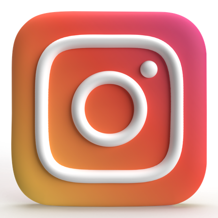 Instagram  3D Icon