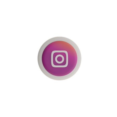Instagram  3D Icon