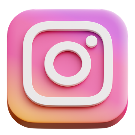 Instagram  3D Icon