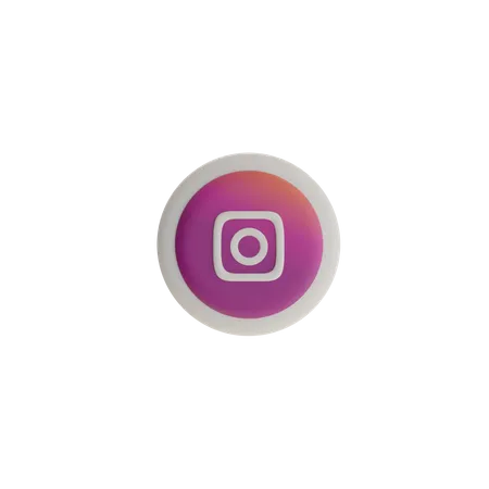 Instagram  3D Icon