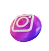 Instagram button