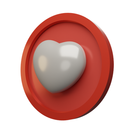 Corazón de instagram  3D Icon