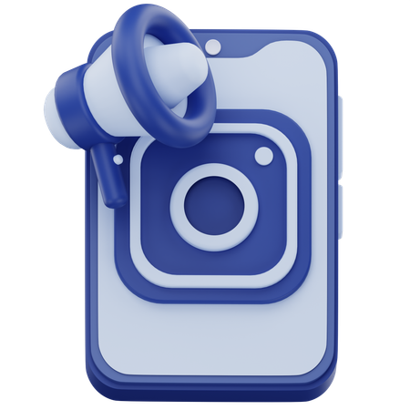 Instagram-Marketing  3D Icon