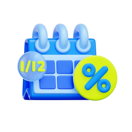 Installment Payment  3D Icon