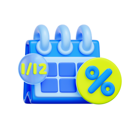 Installment Payment  3D Icon