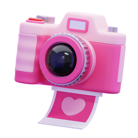 インスタントカメラ  3D Icon