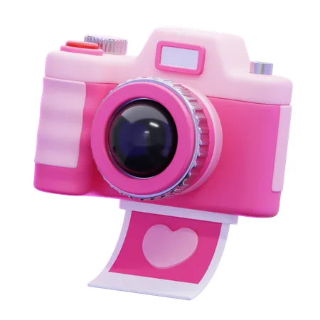 インスタントカメラ  3D Icon