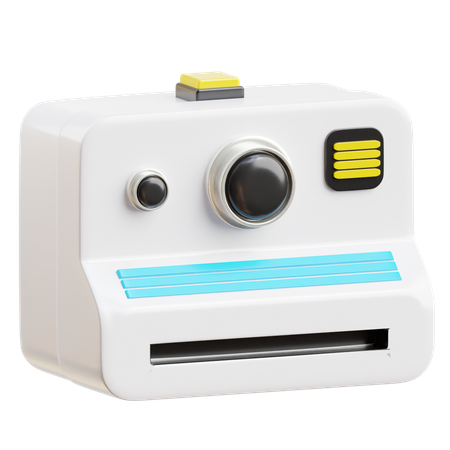 インスタントカメラ  3D Icon