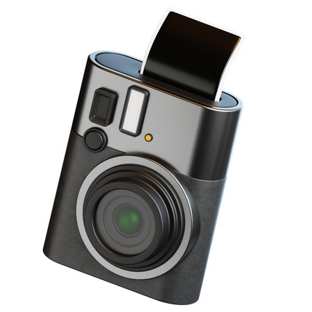 즉석카메라  3D Icon