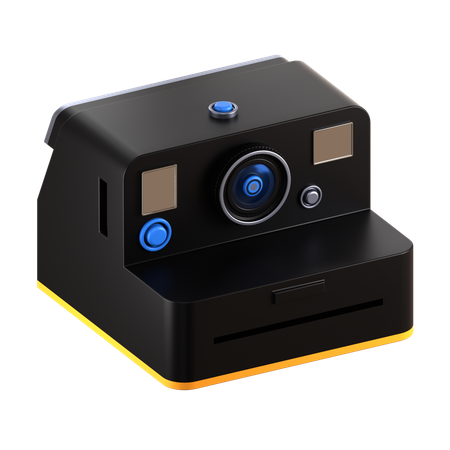 Instant Camera  3D Icon