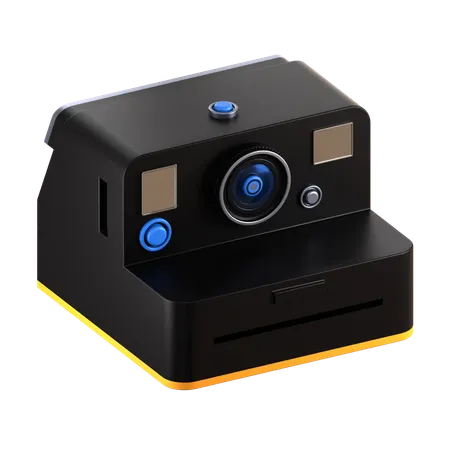 Instant Camera  3D Icon
