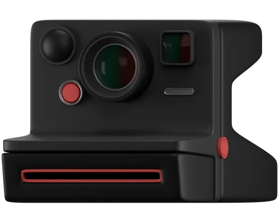 Instant Camera  3D Icon