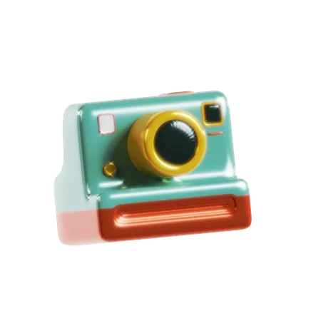 Instant Camera  3D Icon