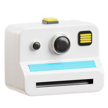 Instant Camera  3D Icon