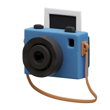 Instant Camera  3D Icon