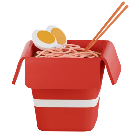 Instant Food  3D Icon