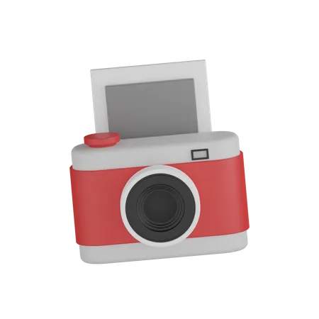 Instant Photo Camera  3D Icon