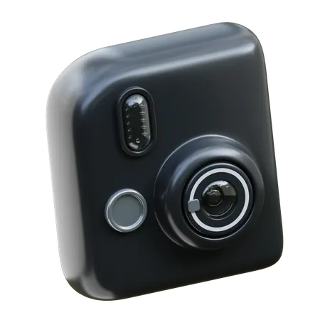 Pocket Camera 3 D Icon 3D Icon