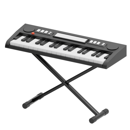 Instrument à clavier  3D Icon
