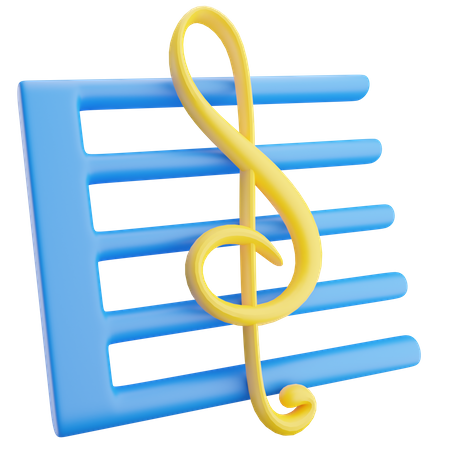 Instrument de musique  3D Icon