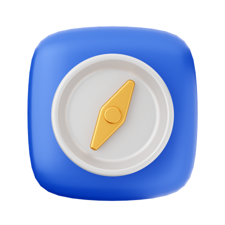 Instrument directionnel  3D Icon
