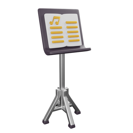 Instrument sur pied  3D Icon