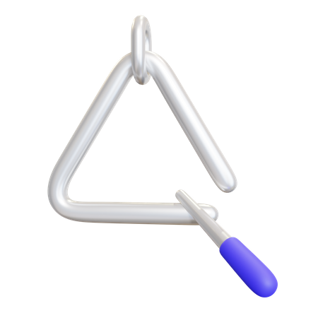 Instrument triangulaire  3D Icon