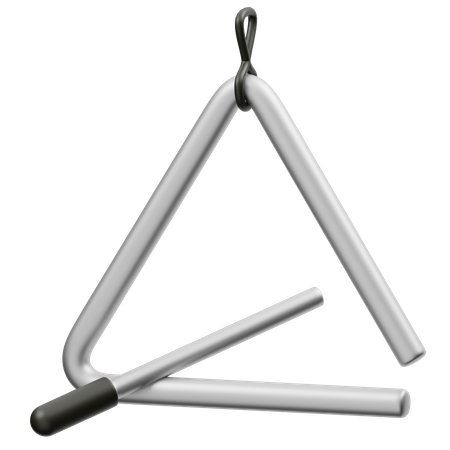 Instrument triangulaire  3D Icon