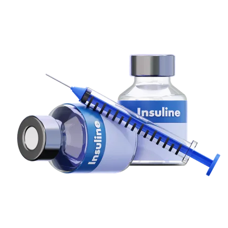 Insulin  3D Icon